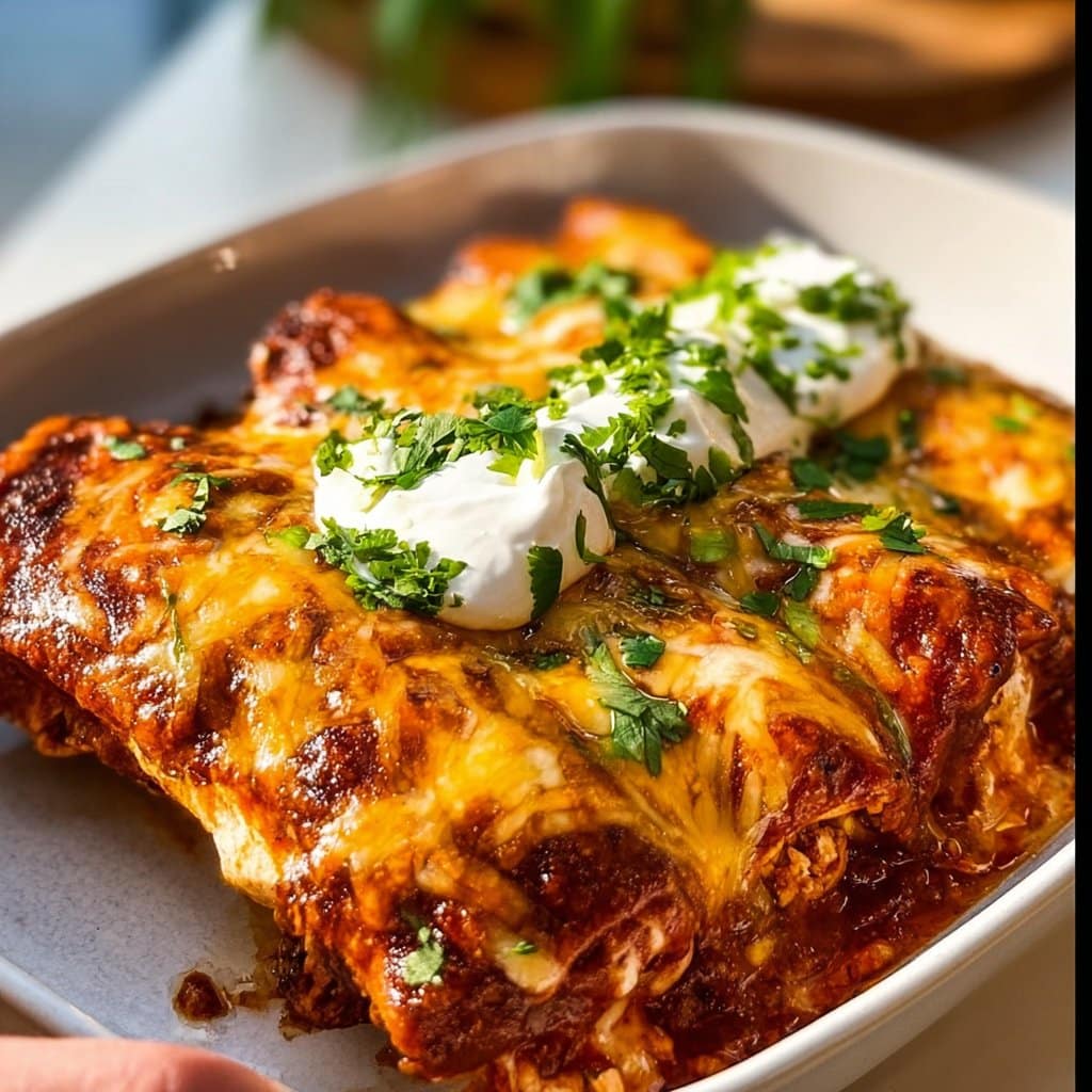 Ultimate Quick and Easy Chicken Enchiladas