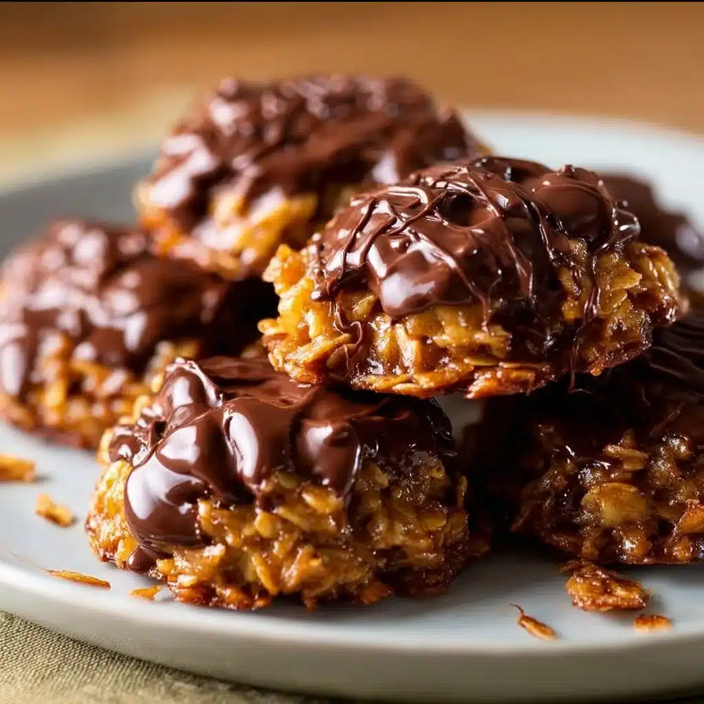 No Bake Preacher Cookies