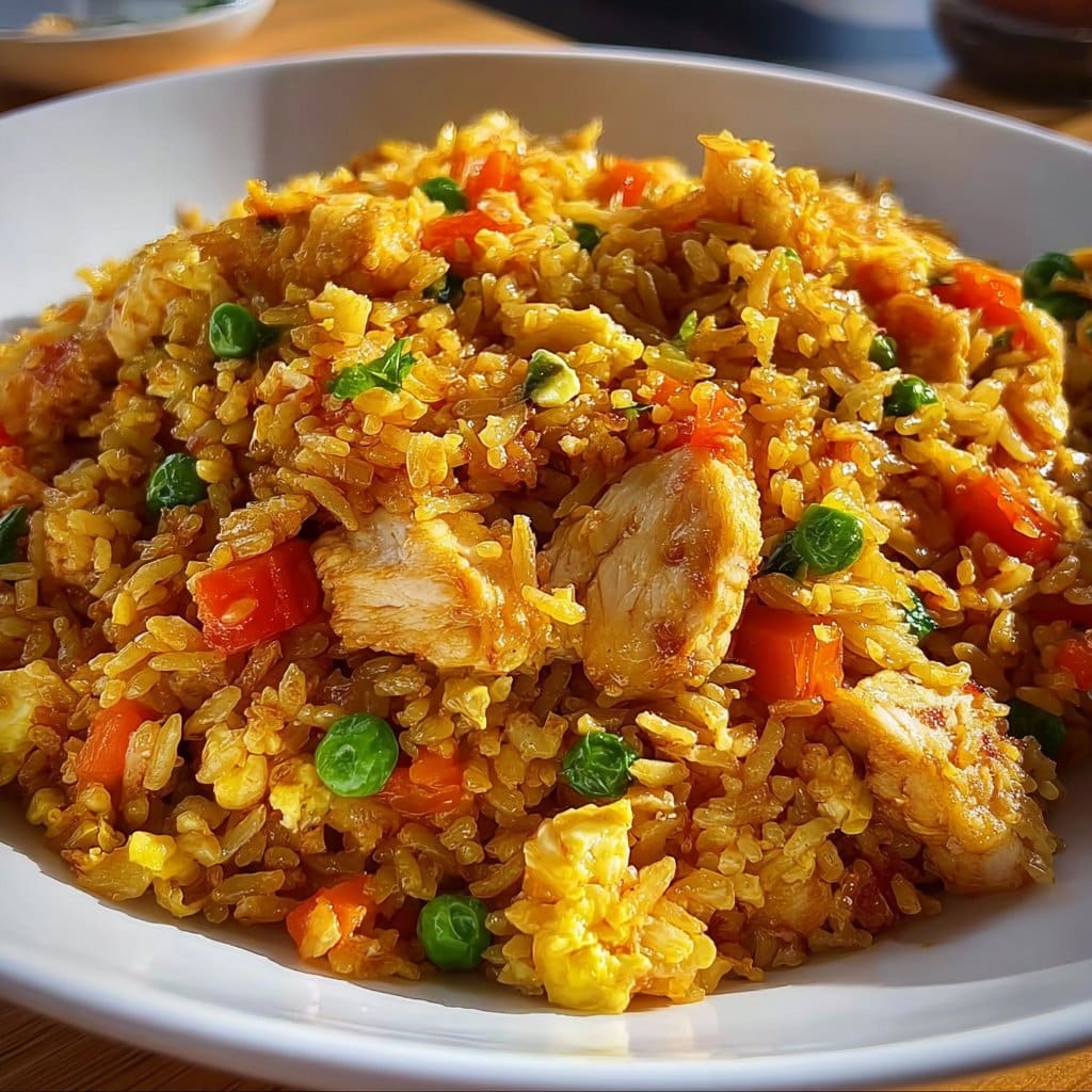 30 Minute Chicken Fried Rice