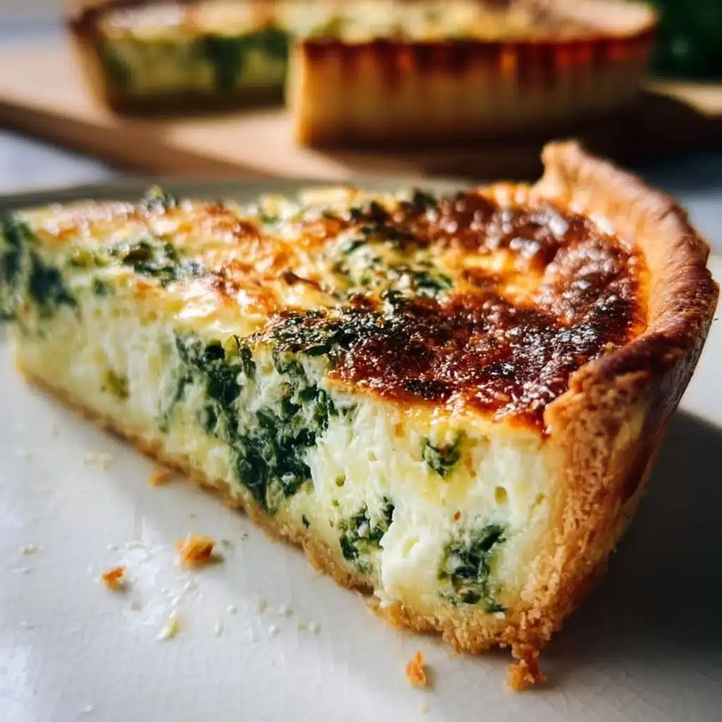 Ricotta Spinach Quiche