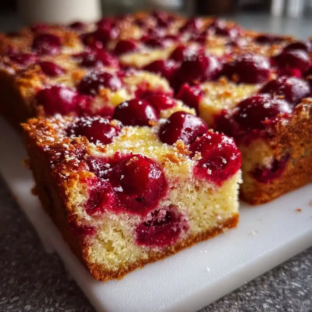 Ruby Red Cherry Bars