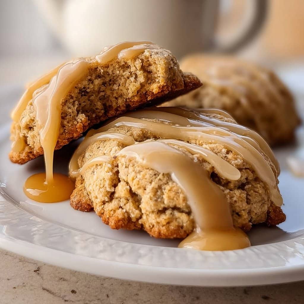 Soft Maple Cookies with Brown Butter Icing