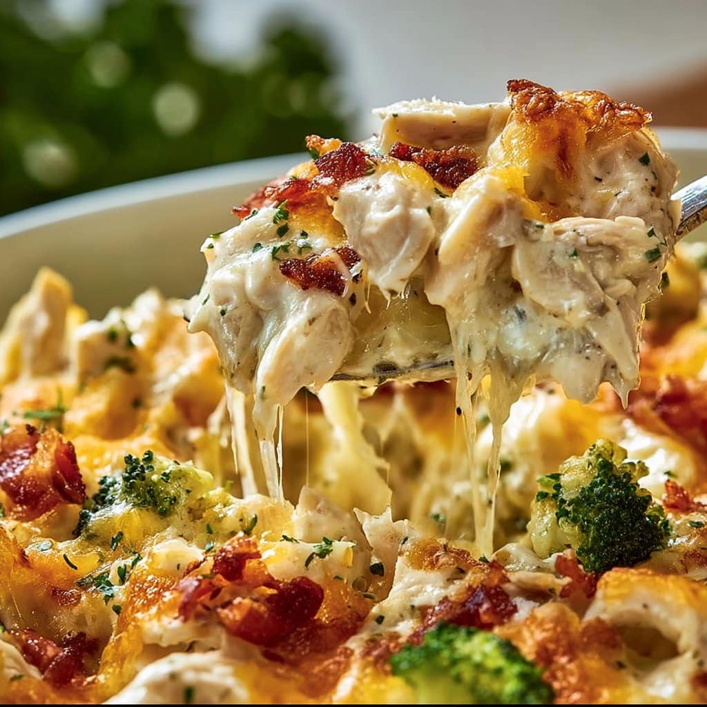 Creamy Low Carb Chicken Casserole