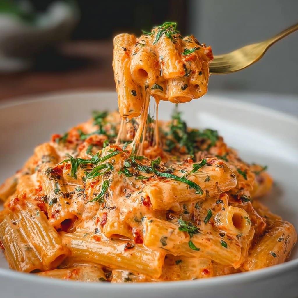 Creamy Tomato Garlic Pasta