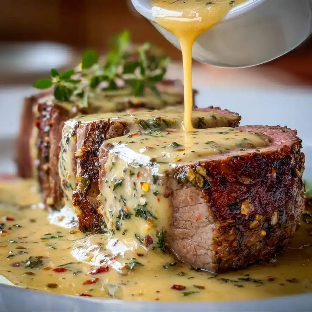 Best Beef Tenderloin with Dijon Mustard Cream Sauce