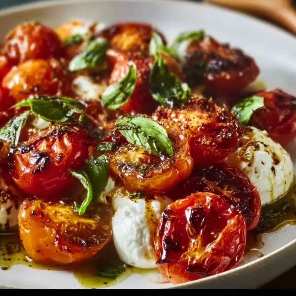 Best Roasted Tomatoes with Burrata