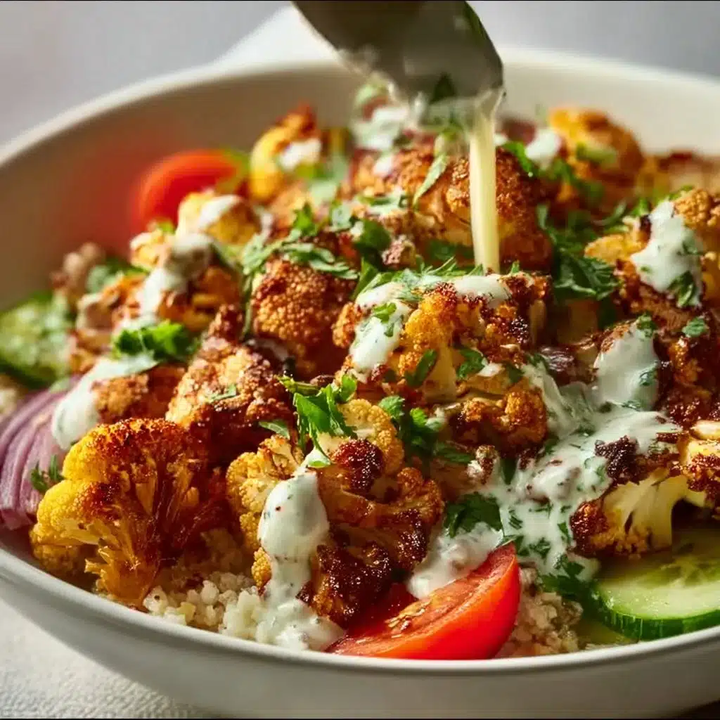 Cauliflower Shawarma Bowls