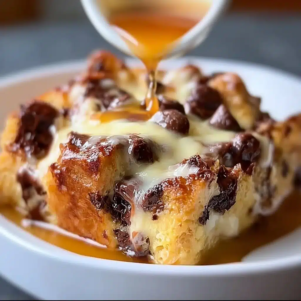 Chocolate Chip Bread Pudding