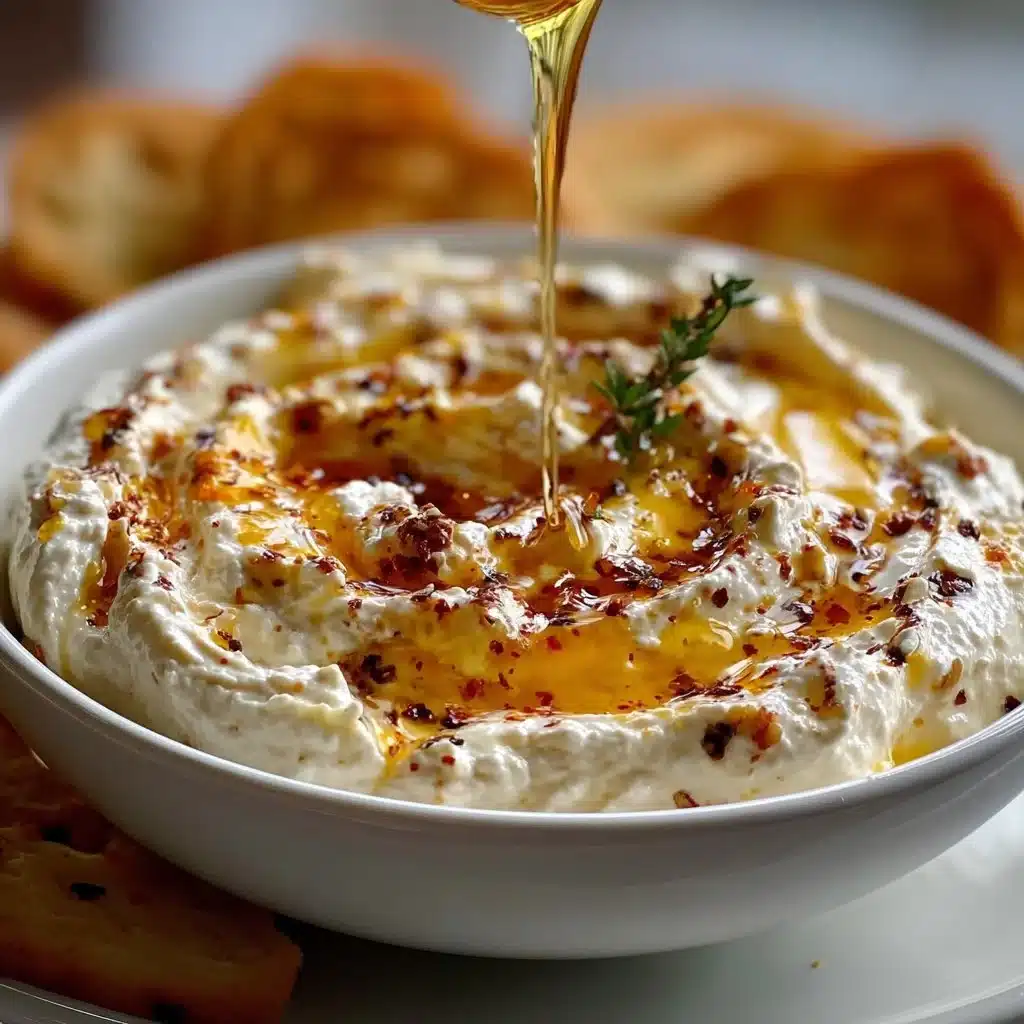 Classy Spicy Ricotta Dip with Hot Honey - Easy Appetizer Recipe