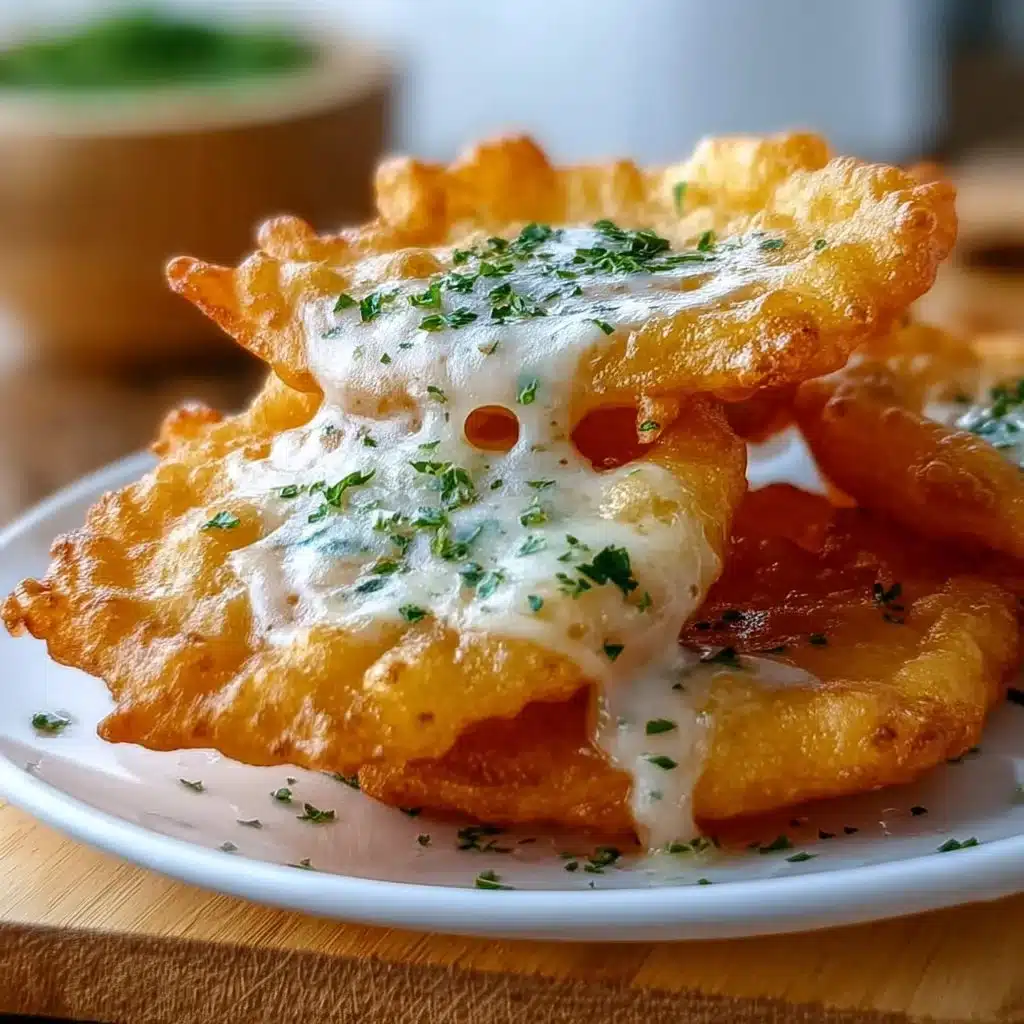 Crispy Langos in the Air Fryer: Easy Recipe Delight!