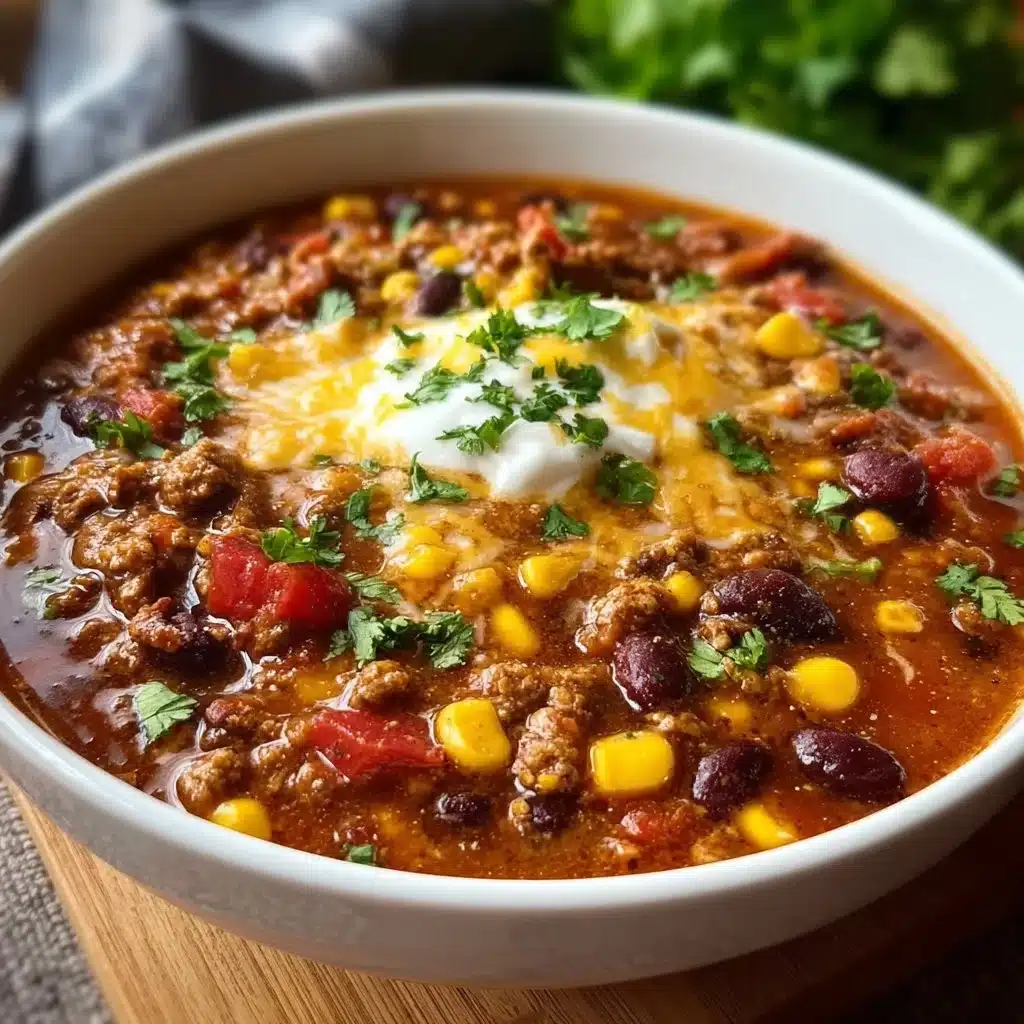 Crockpot Taco Soup