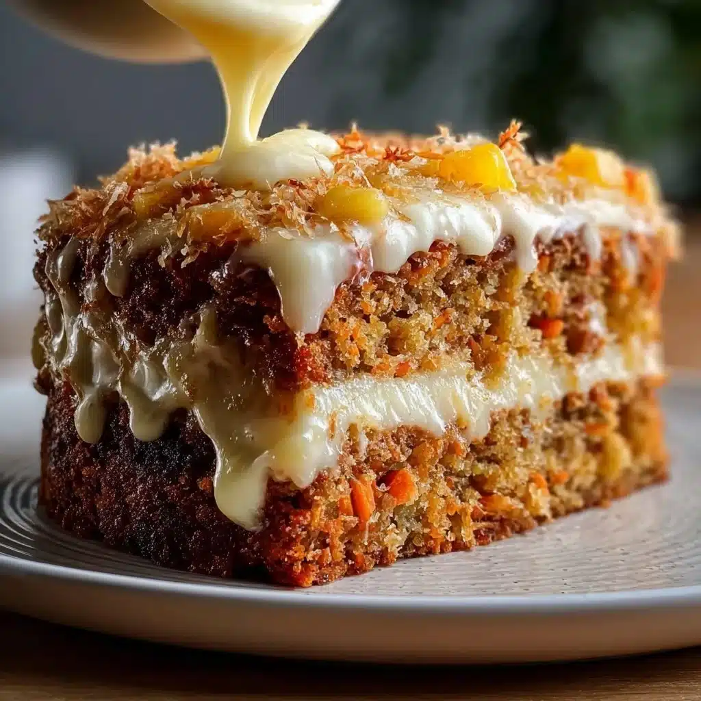 Delicious Christmas Hawaiian Carrot Pineapple Cake Recipe