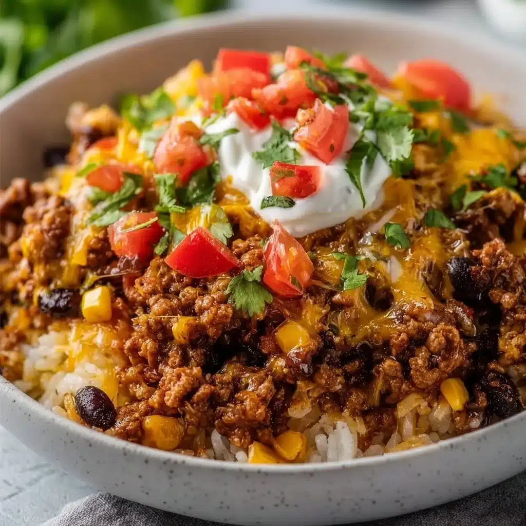 Delicious Ground Beef Burrito Bowl Recipe for Easy Meals