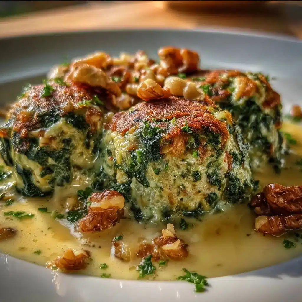 Delicious Walnut Spinach Dumplings New Recipe to Try Today!