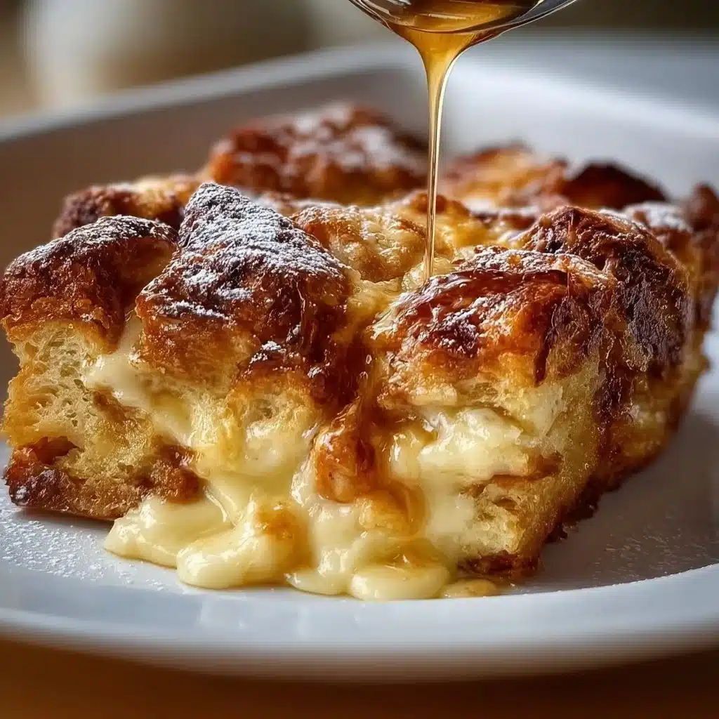 Easy Croissant Bread Pudding