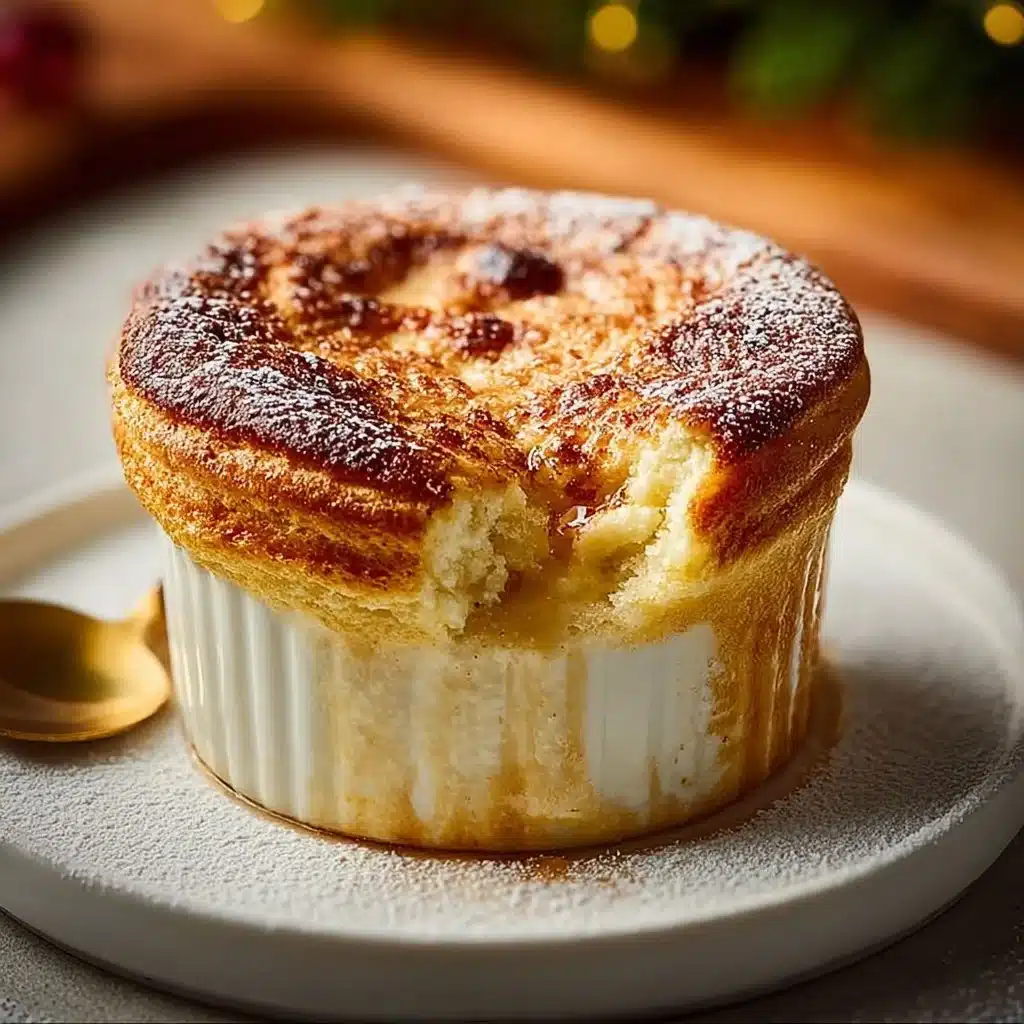 Eggnog Soufflé With Holiday Spices