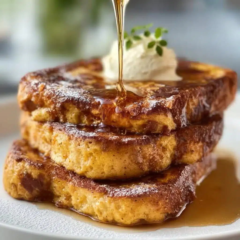 Fall Pumpkin French Toast Breakfast Recipe