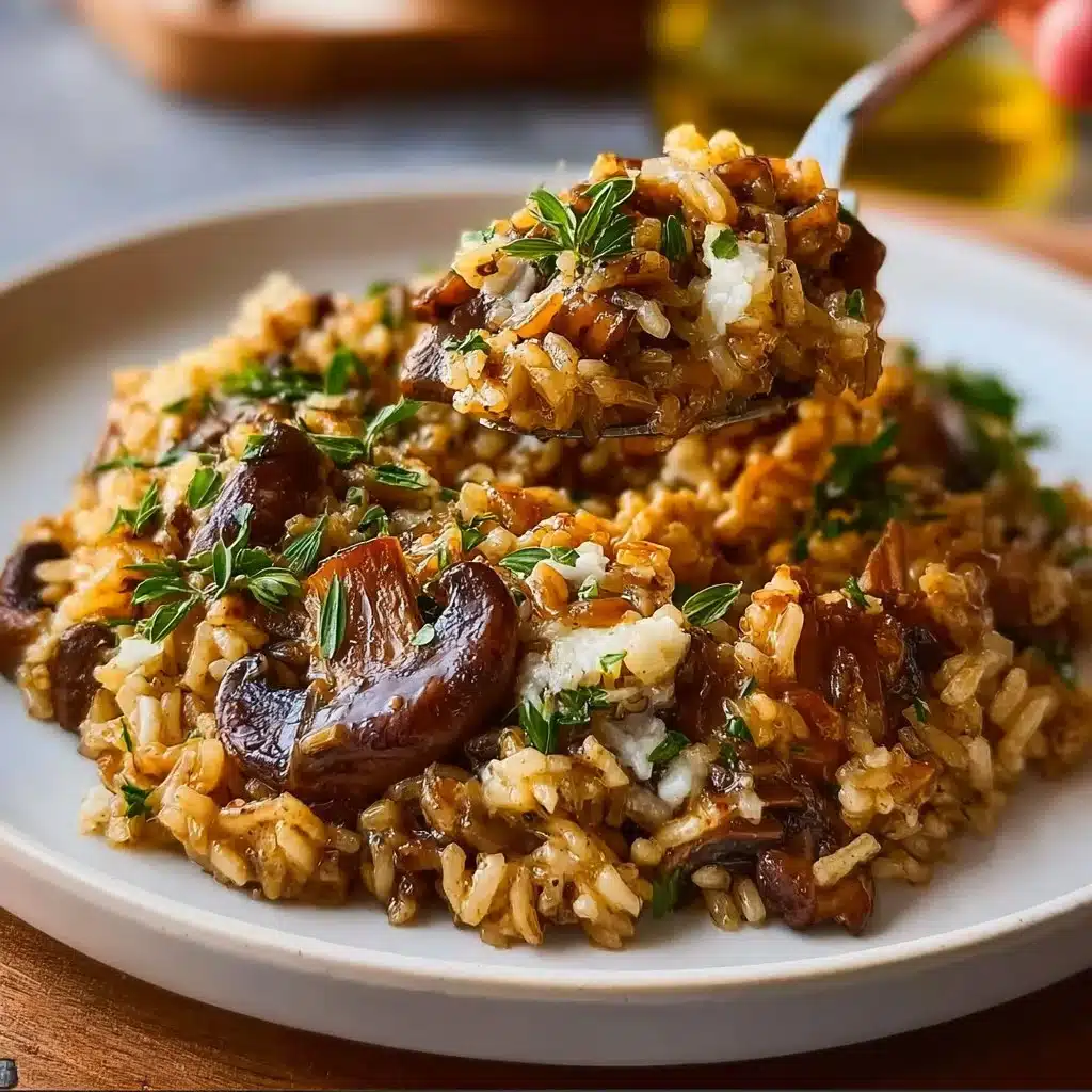 Flavor-Packed One-Pot Mushroom Rice