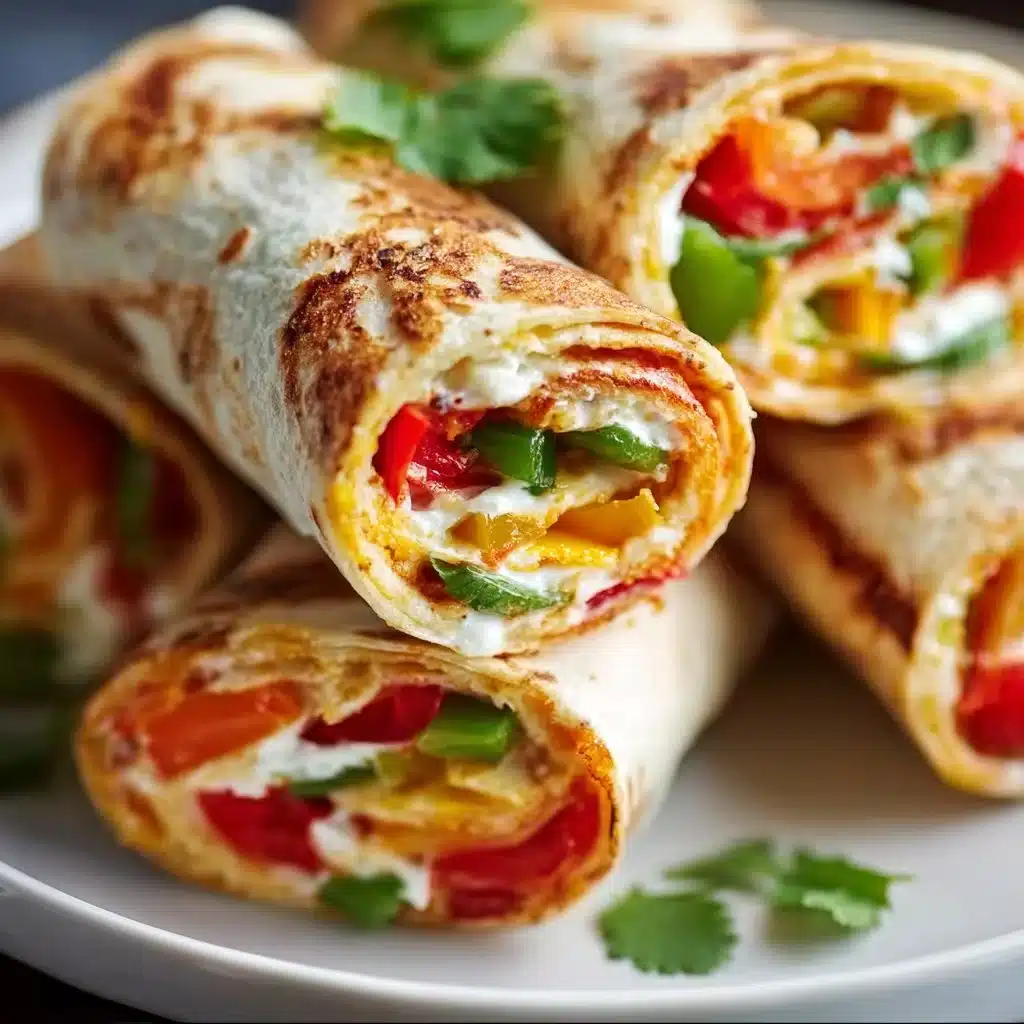 Fresh Vegetable Tortilla Roll Ups