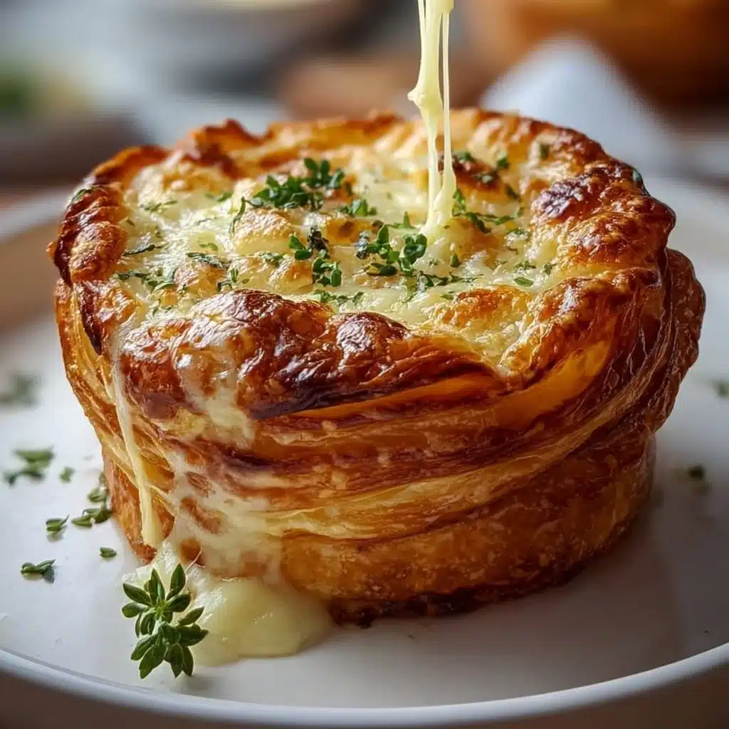 Irresistible Cheesy Garlic Cruffin Recipe