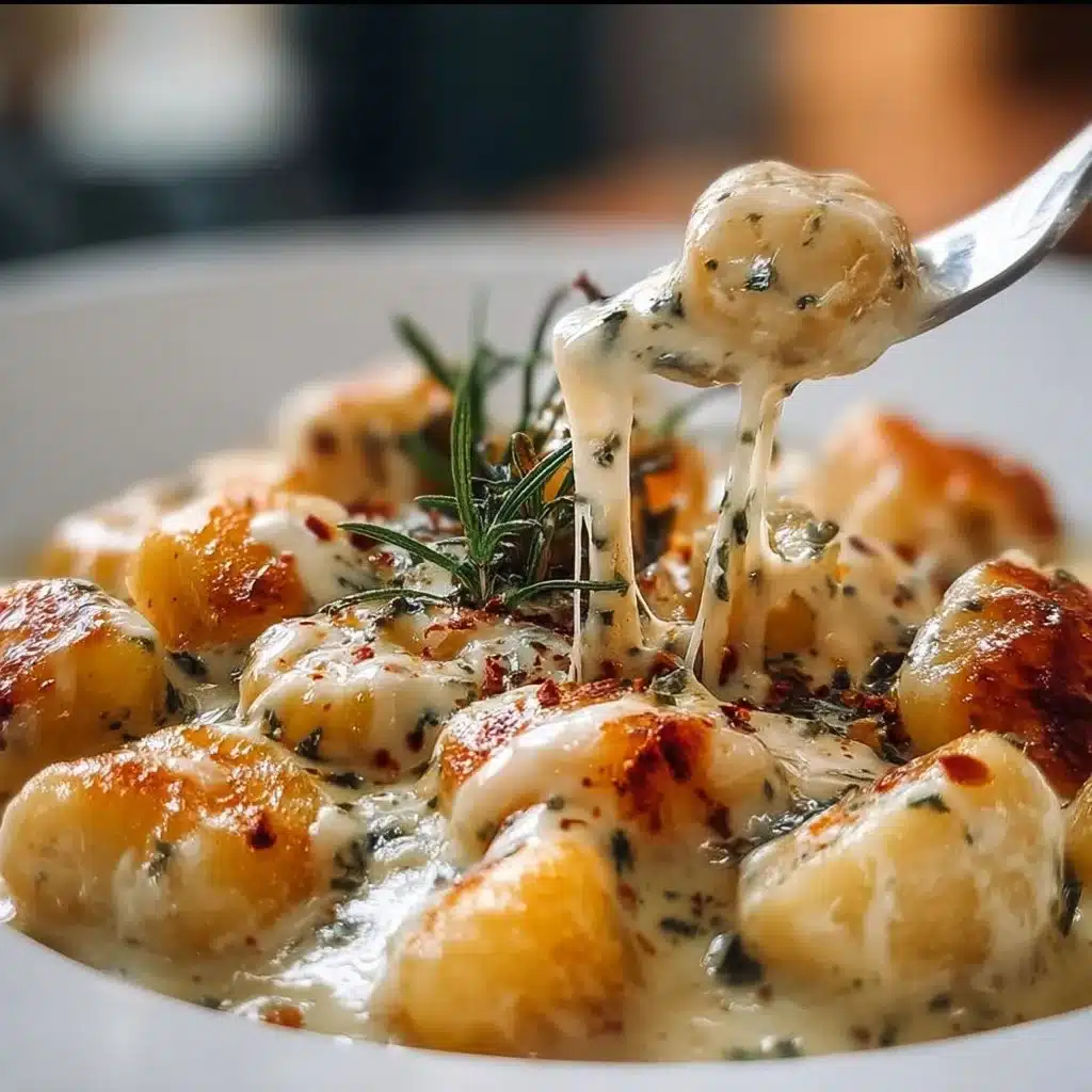 Millionaire Gnocchi With Creamy Sauce