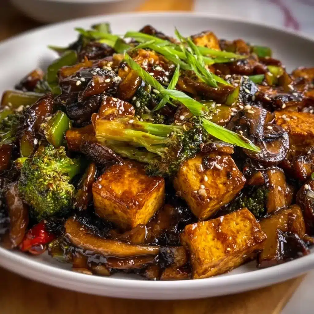 Mushroom and Tofu Stir-Fry (25-Minutes)