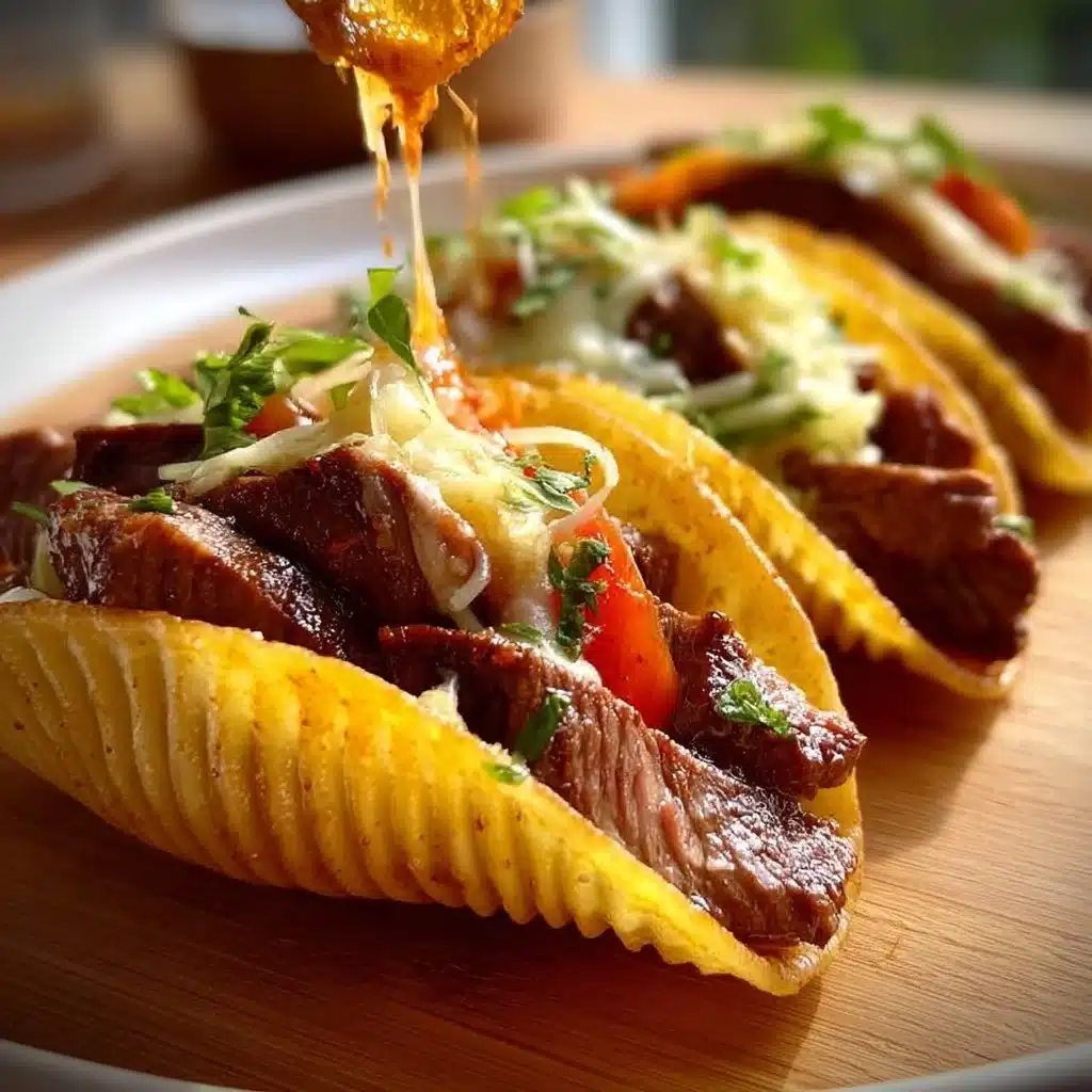 Paprika Steak Shells