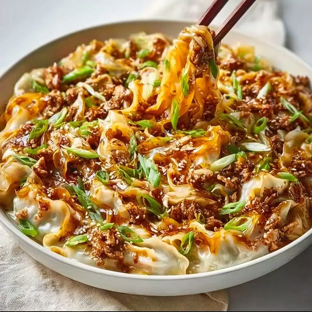 Potsticker Noodle Bowl
