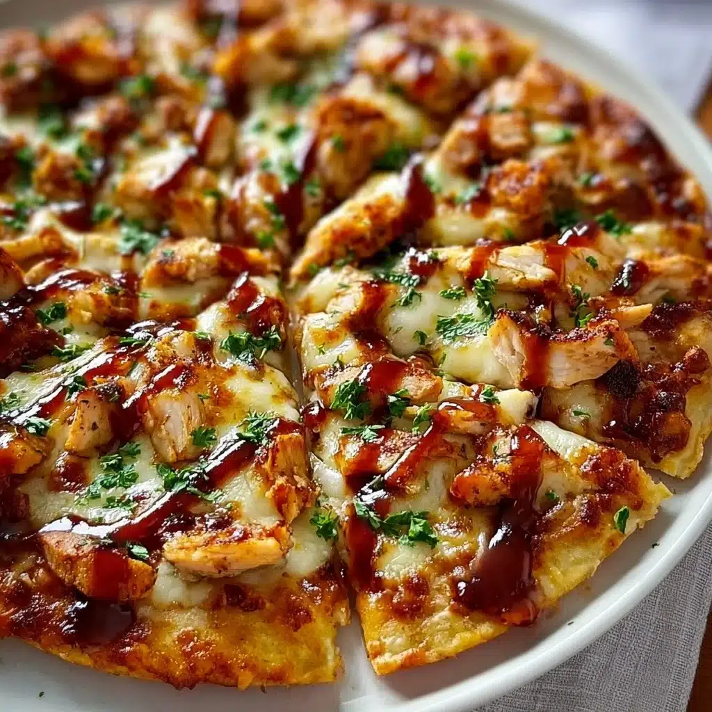 Quick and Easy BBQ Chicken Pizza
