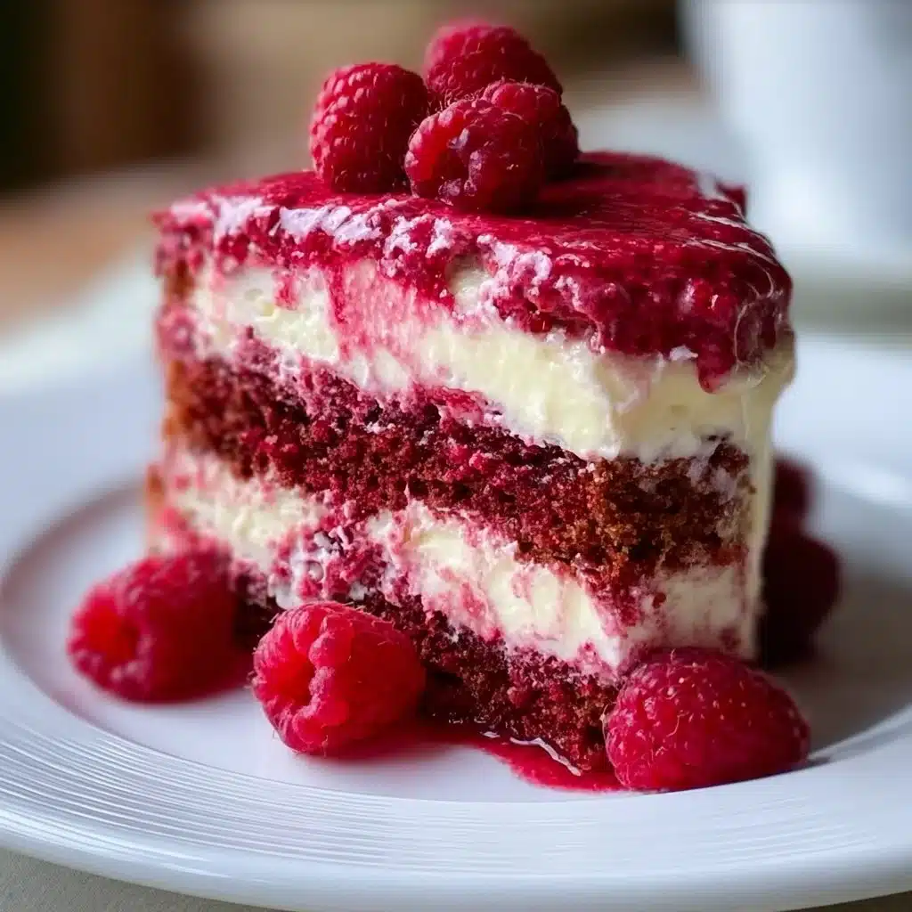 Raspberry Layer Cake