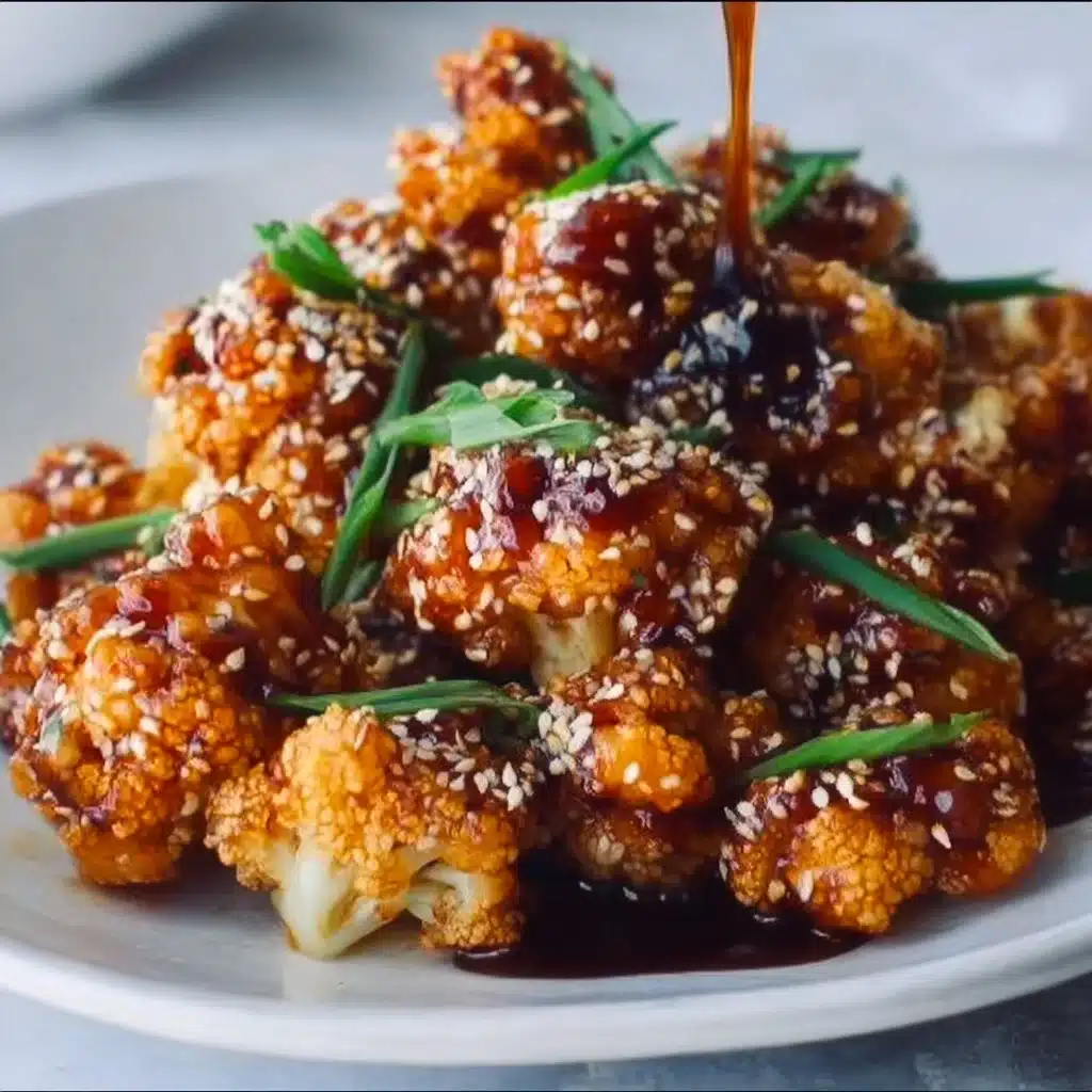Sticky Sesame Cauliflower - Easy Gluten-Free Vegan Friendly Recipe