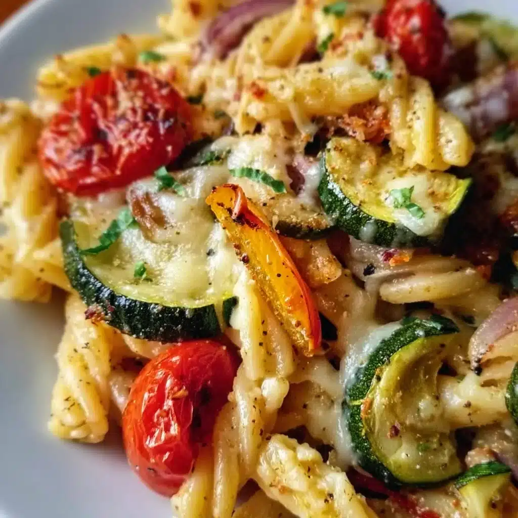 Tasty Roasted Vegetable Pasta Recipe