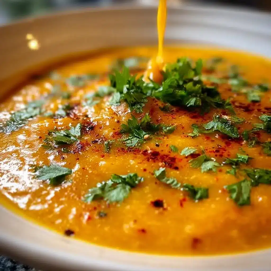 Thai Coconut Red Lentil Soup