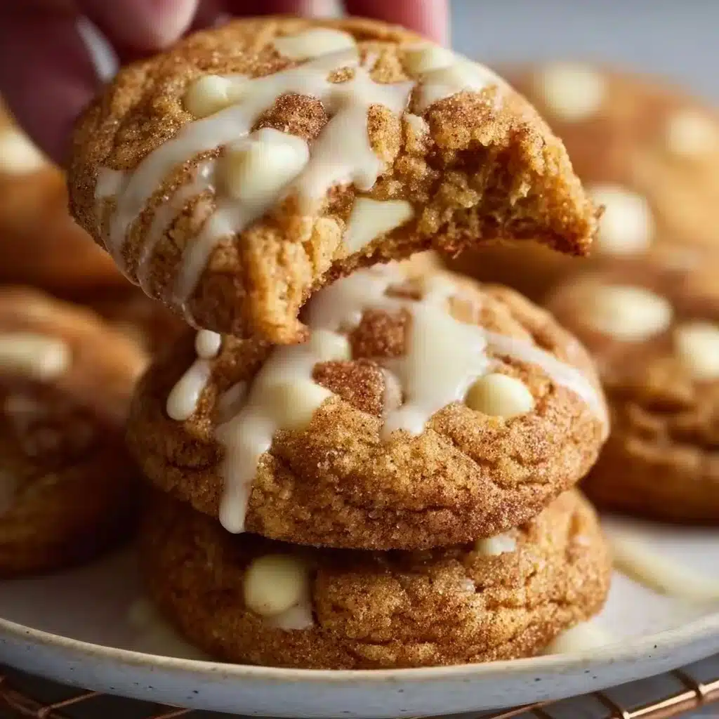 White Chocolate Pumpkin Snickerdoodles