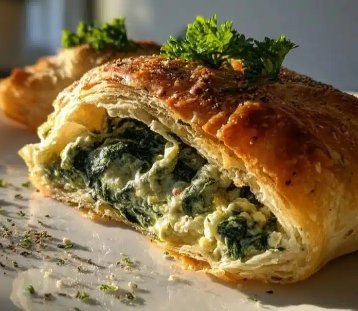 Addictive Mediterranean Spinach Stuffed Pastry Recipe