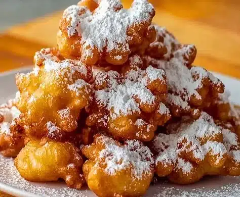 Air Fryer Funnel Cake Bites