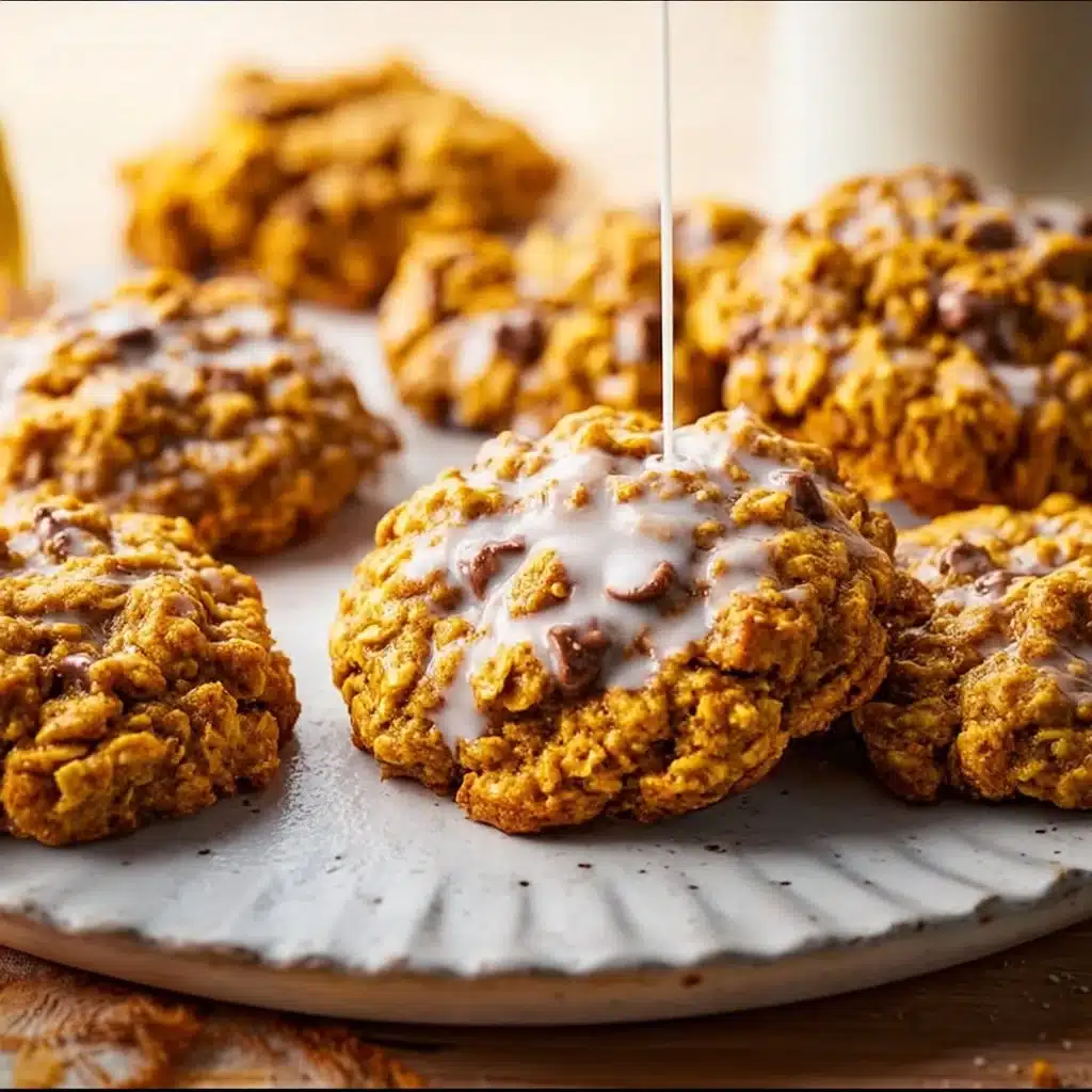 Brown Butter Pumpkin Oatmeal Cookies