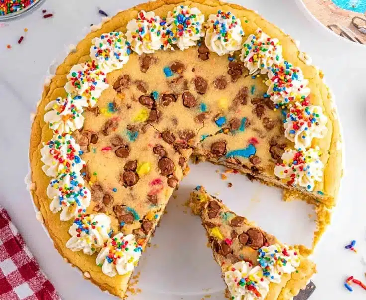 Cake Mix Cookie Cake
