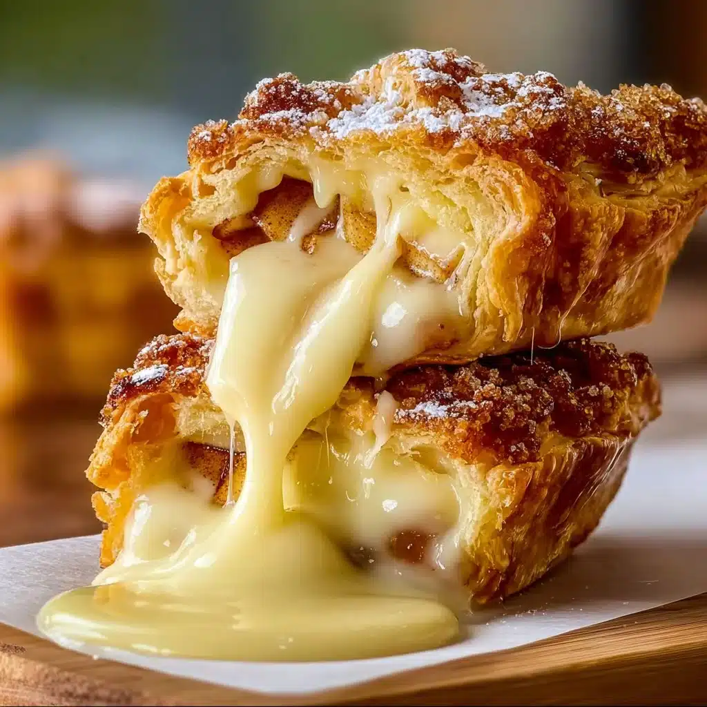 Cheesecake Stuffed Apple Pies