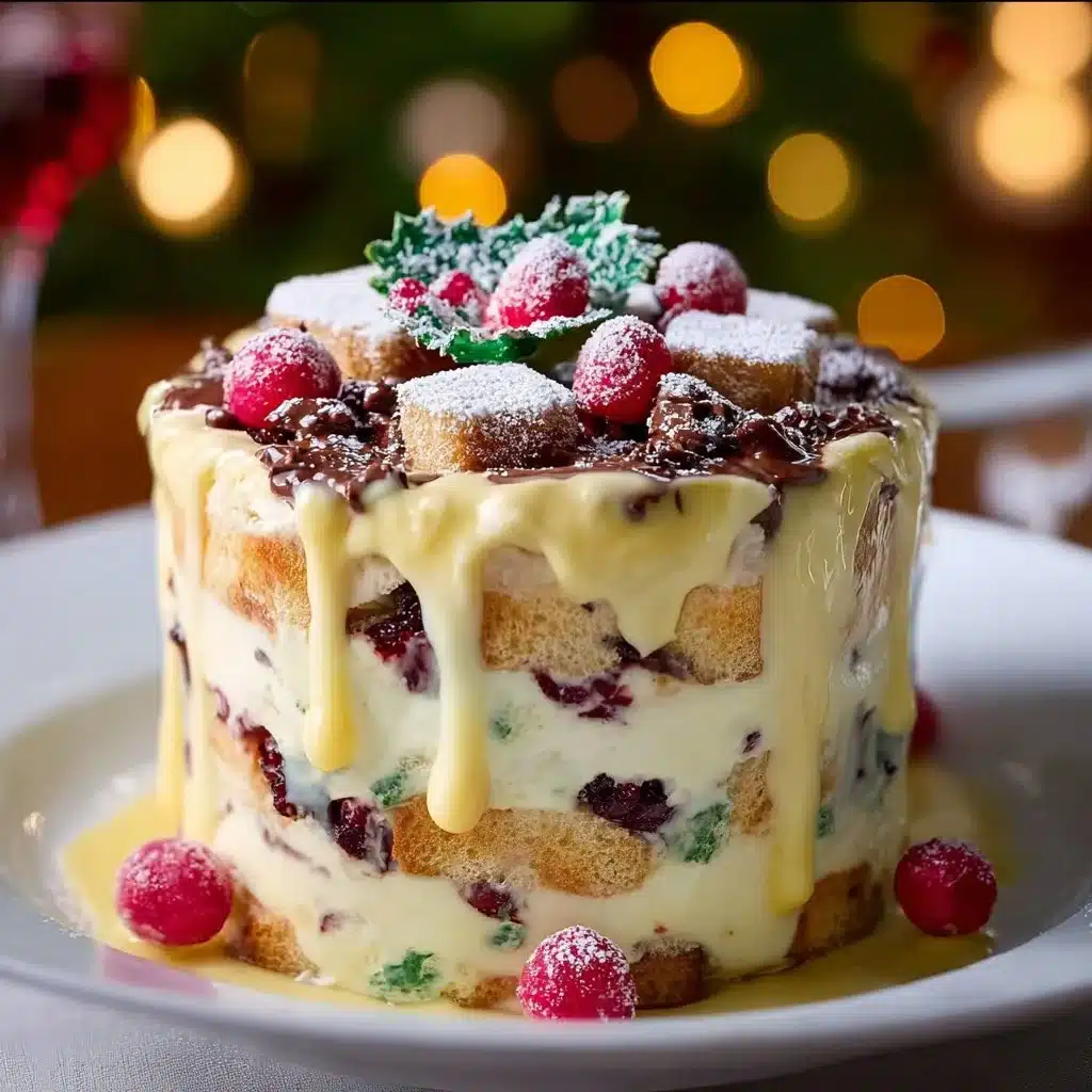 Christmas Tree Cake Trifle
