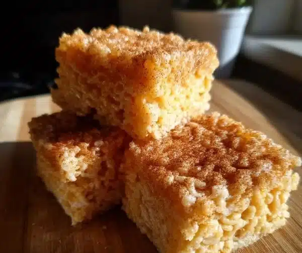 Churro Rice Krispie Treats
