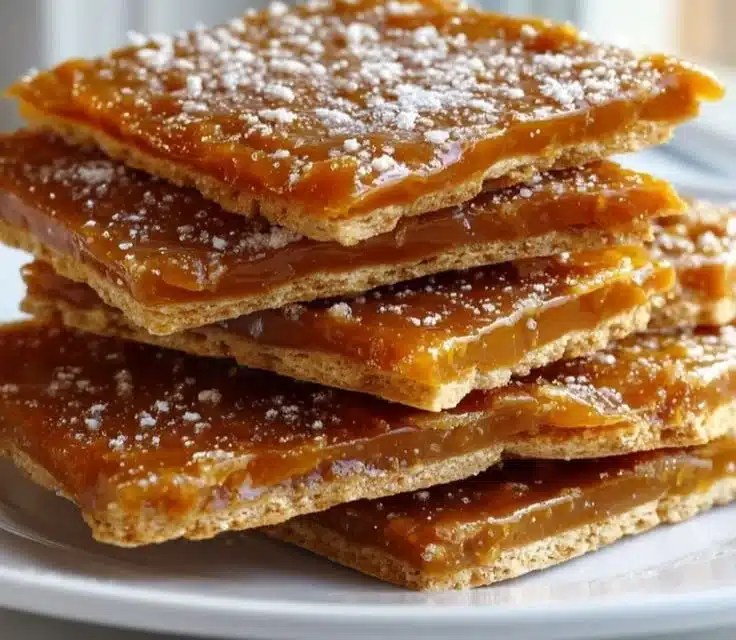 Churrosaltine Toffee: Crispy, Caramel, Irresistible Dessert