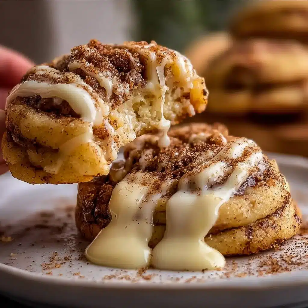 Cinnamon Roll Cheesecake Cookies
