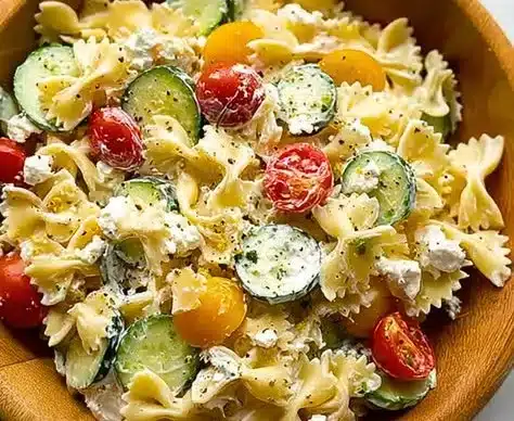 Cottage Cheese Pasta Salad
