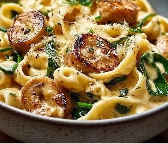 Creamy High-Protein Pasta Bowl