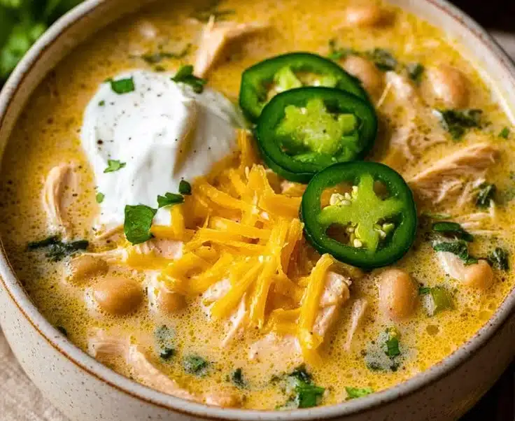 Creamy White Chicken Chili