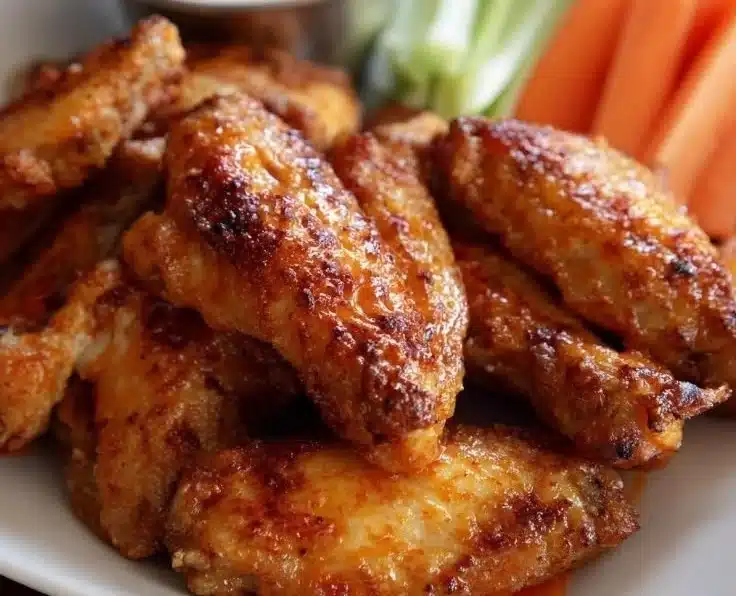 Crispy Buffalo Chicken Wings
