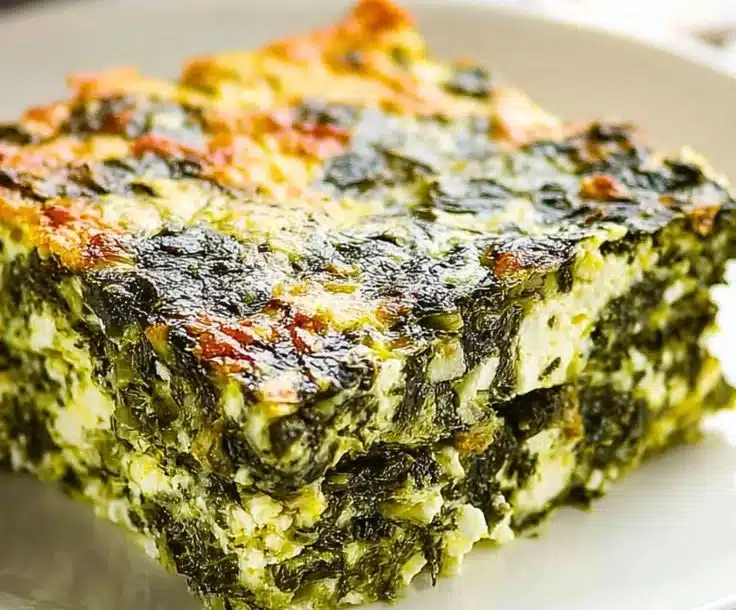 Easy Feta and Spinach Casserole