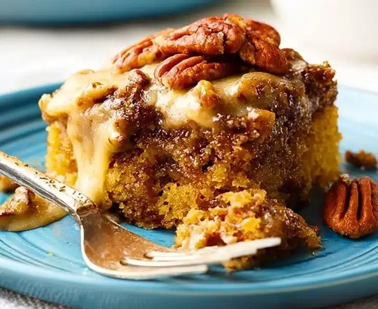 Easy Pecan Pie Dump Cake