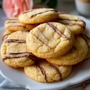 Freshly baked homemade small batch sugar cookies on a plate